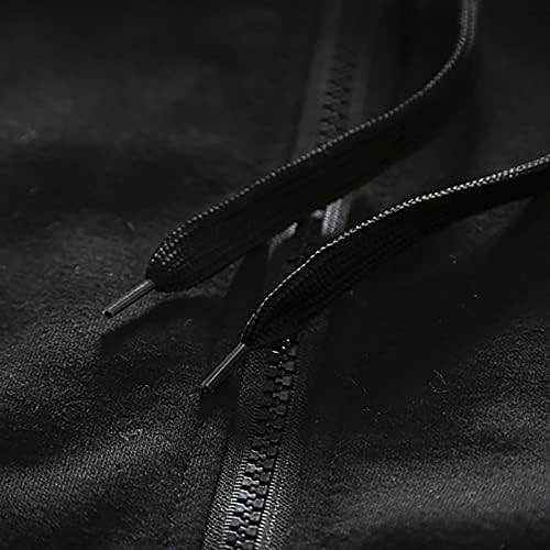 Lounge Autumn Club Open-Front Jacket Mens de manga comprida Zipper confortável jaqueta fofa de cor sólida com