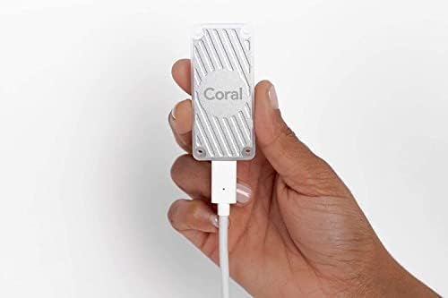 Google Coral USB Edge TPU ML Coprocessador de acelerador para Raspberry Pi e outros computadores de placa