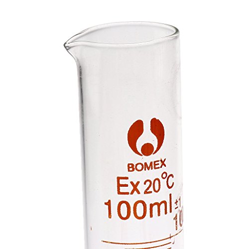 Sgerste Borossilicate Glash Flask Cylinder Beaker Medindo 100ml 250ml Pacote 2