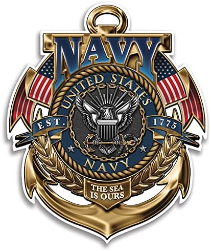 Decalques colecionáveis ​​da Marinha, compartilhe sua apreciação e apoio com nossa marinha de vinil,