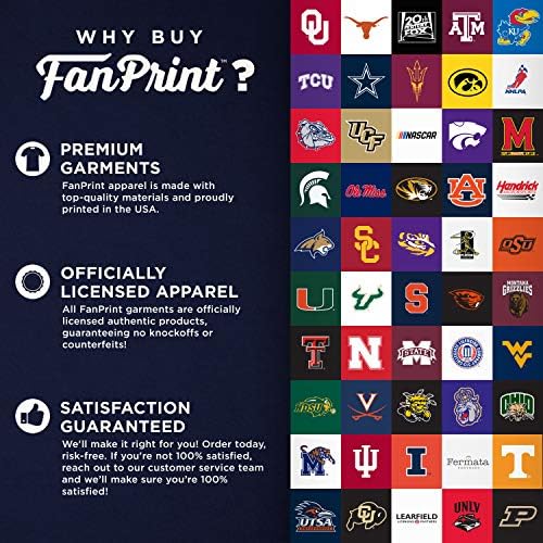 FanPrint Texas A&M Aggies T -shirt - Leopard Pattern Heart - Team