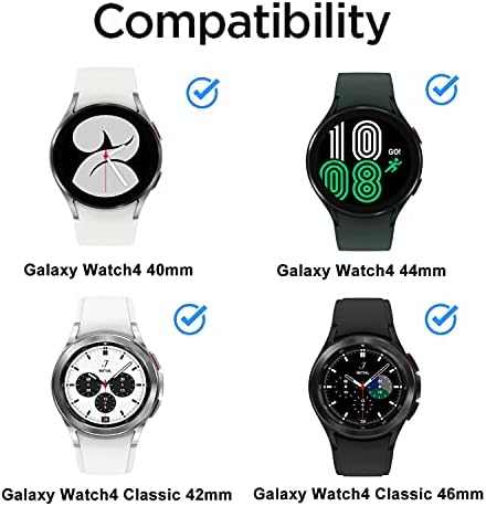 Yuegoo Galaxy Watch 5/4 Banda 40mm 44mm, Soft Silicone Sport Strap Substitui