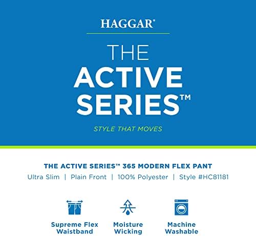 Haggar Men's The Active Series Slim Fit Pant