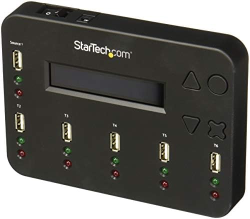 Startech.com Standalona 1 a 7 Duplicador/cloner/apatrifação do USB Drive Flash, Copiadora/Sinitalizador