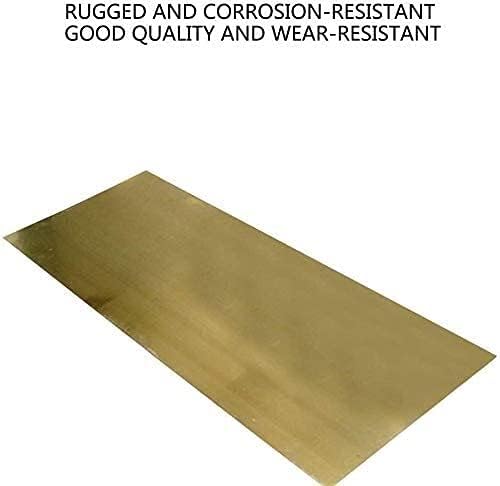 Folha de cobre Yiwango Folha de bronze metais de percisão Matérias -primas 3x200x300mm folhas de cobre