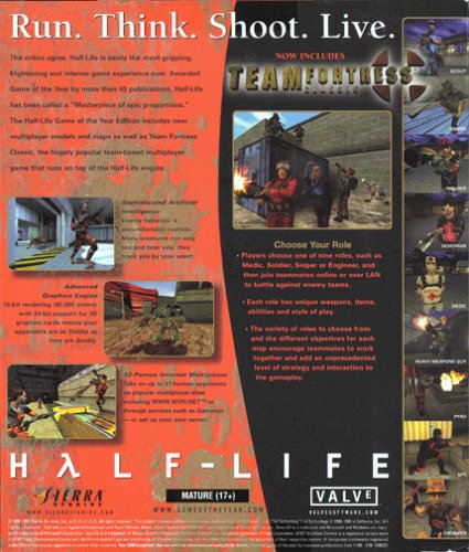 Half -Life: Game of the Year Edition - PC
