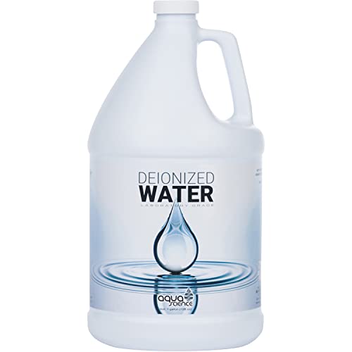 Água desionizada - Solução desmineralizada Prime - Grade Laboratorial Certificada DI DI - Estéril para limpeza profunda, refrigeração, cosmética e higiene