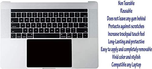Protetor de trackpad premium do Ecomaholics para Lenovo Yoga C940 Laptop de 15,6 polegadas, Touch Black Touch Pad