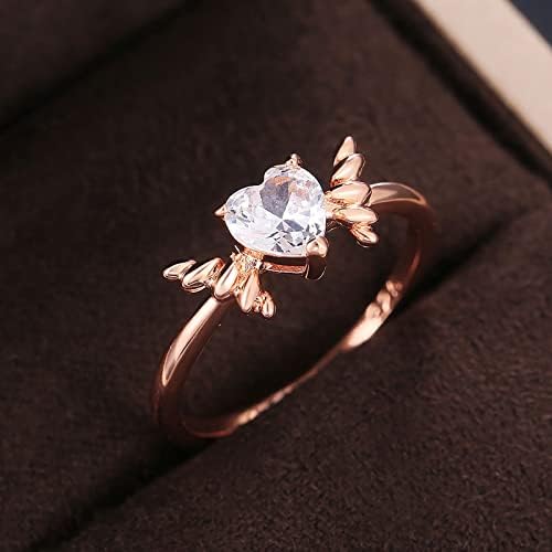 2023 requintado anel de diamante de diamante anel mulheres de noivado anel de jóias de jóias