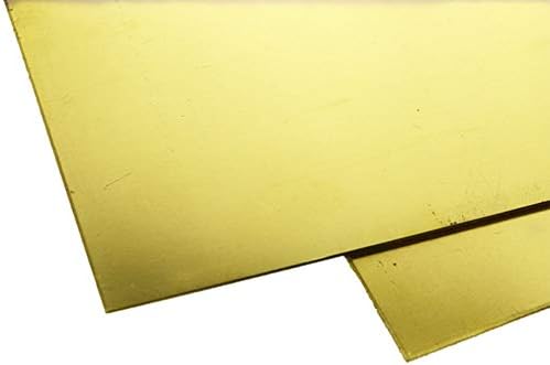 Folha de latão WSABC Placa de metal Cu Placa de cobre Setor de cobre Folha de experimentos DIY Artesanato da indústria, 4x4x0.1inch