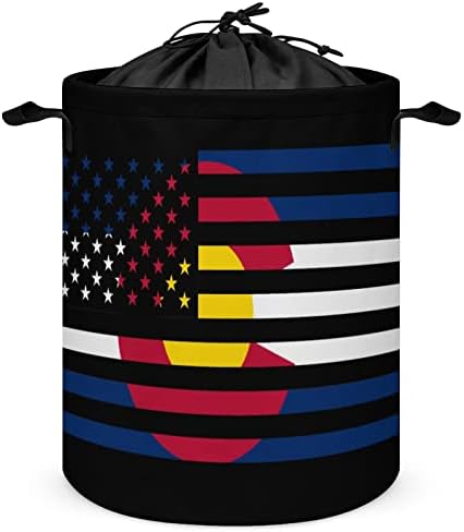 Colorado American Flag Casquete de lavander