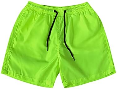 Shorts de natação masculinos da RTRDE se encaixam em shorts de praia de verão com cintura elástica e bolsos shorts