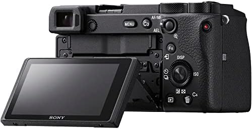 Câmera Sony A6600 Mirrorless E 18-135mm Lente + lente de ampla lente + lente telefoto + kit de filtro colorido