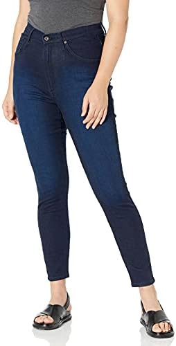 James Jeans Women Plus Size High Rise Skinny Jean em Deep End
