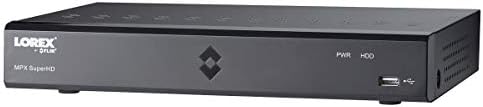 LOREX LHA41041T ANALOG 4MP HD Security System Digital Video Recorder 4 Channel com 1 TB disco rígido