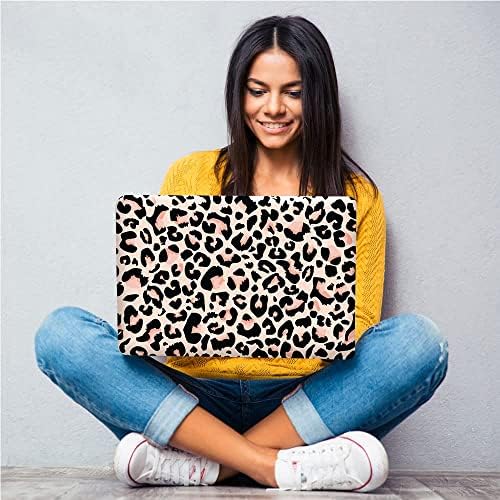 Lapac Compatível com MacBook Pro 14 polegadas Caso 2021, Leopard Soft Touch Caso de capa protetora da concha