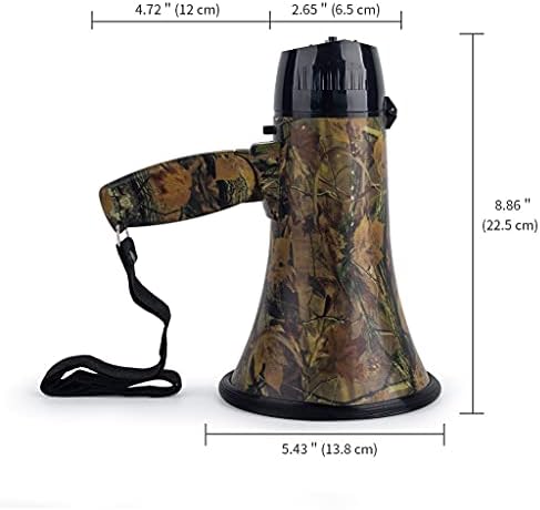 SXYLTNX Jungle Camuflagem de alta potência Speaker multifuncional de gravação megaphone booth handheld