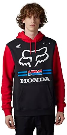 Fox Racing Men's Standard Fox x Honda Pullover Fleece Hoodie