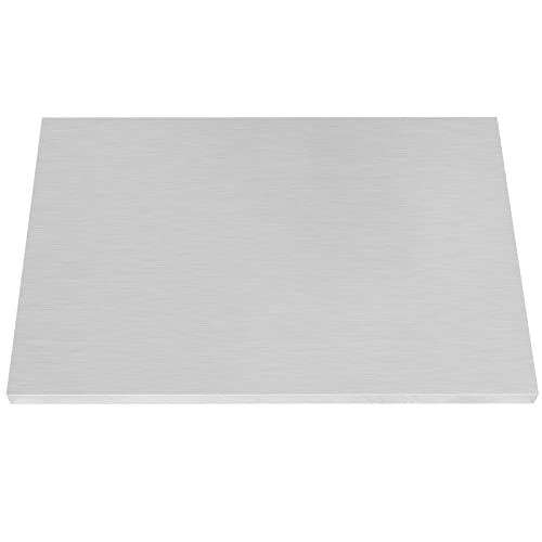 6061 T651 Folha de alumínio Metal 8 x 12 x 1/2 Placa de alumínio grossa plana grossa coberta com filme