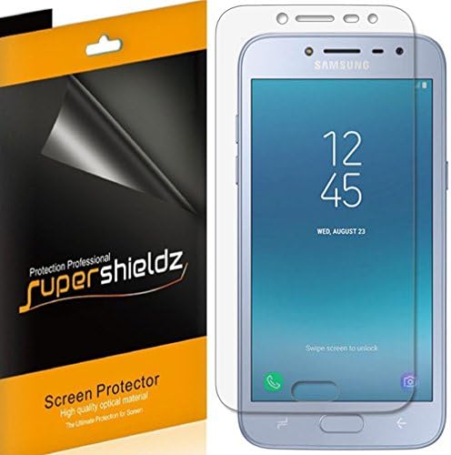 Supershieldz projetado para Samsung Galaxy J2 Pro Screen Protector, Alta Definição Clear Shield