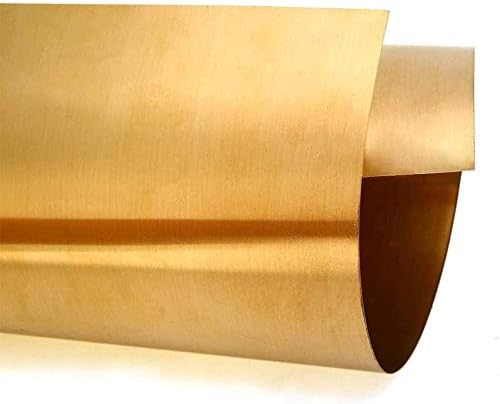 Xunkuaenxuan metal de cobre de folha de metal placa de folha fina de folha de papel 50 mm x 1000 mm de placa