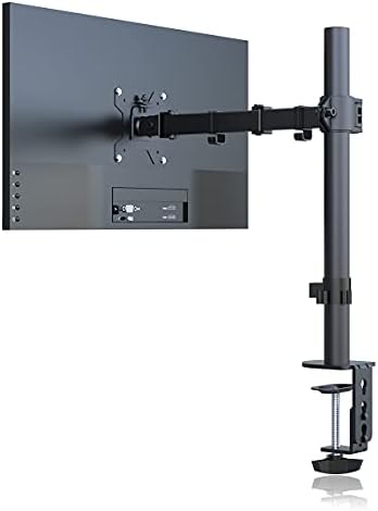 Supto de suporte de monitor único totalmente ajustável se encaixa em uma tela 13-32 polegadas