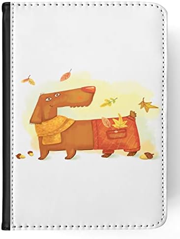 Ilustrações fofas de cães engraçadas 8 Capa de capa Flip Tablet para Apple iPad Pro 11 / iPad Pro 11 / iPad Pro