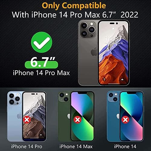 Tampa de telefone de couro premium founcy com pulseira, para Apple iPhone 14 Pro Max Case 2022 Magnetic Butty Folio Kickstand Cobert Wallet