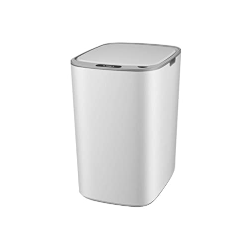 YCFBH Smart Induction Lixo pode sensor automático lixo lixo de lata de lata de casa e cozinha Bucket de