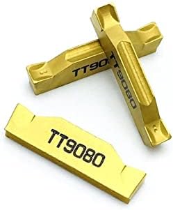 Lâmina de moagem de moagem de carboneto Blade TDC3 TT9080 Turning Turning Tool Blade Separação Grooving Carboneto