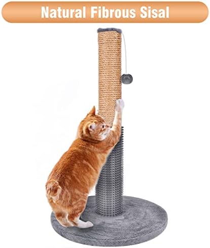 Postagem de arranhões em gatos de sancagy, postes de arranhões premium para gatos internos, 3 in1 gato scratch post,