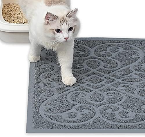 Tapete de areia de gato semelhante a animais de estimação, tapete de ninhada grossa, tapete de areia durável