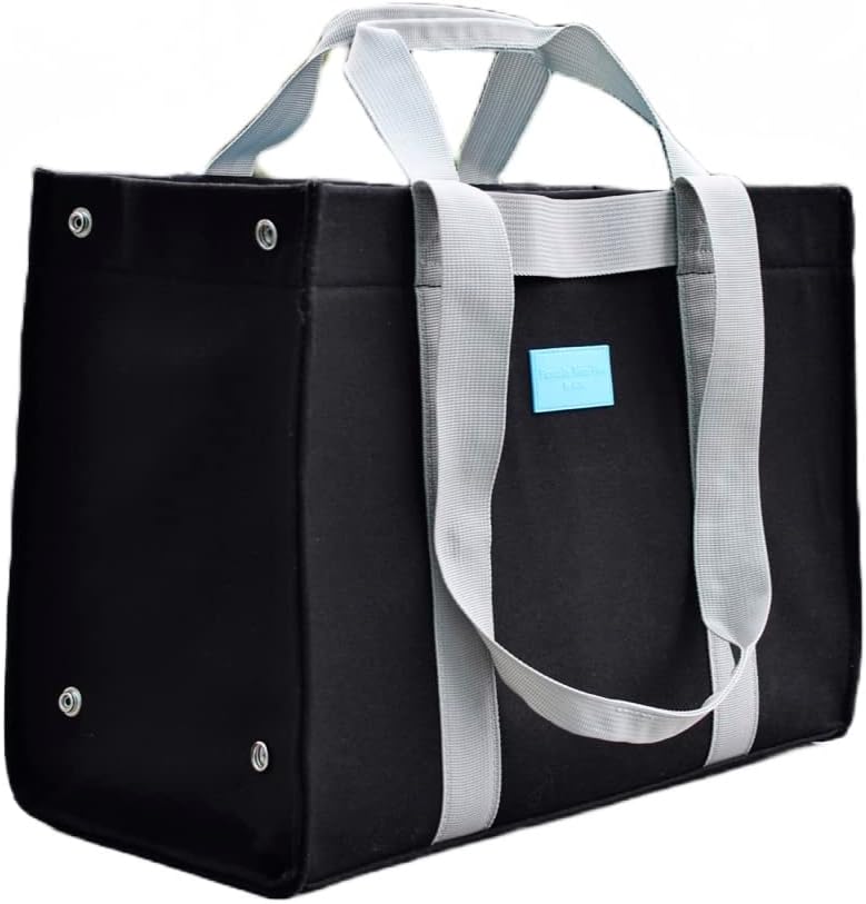 Panvas Premium Bag Panqueca Mini dobras planas, bolsos deslizantes, base removível, bolso anti-roubo