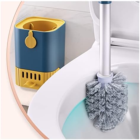 Escovas de vaso sanitário e suportes de knfut ， pincel pincéis com suporte de banheiro de suporte de parede para