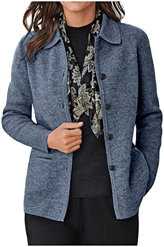 Jaquetas de inverno para feminino, manilha de lapela feminina