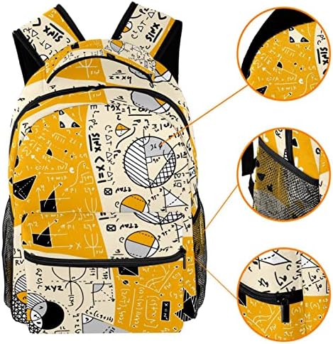 Conselho de Ciências de Fenômeno da Equação Física com Math Backpacks Boys School Book Bag Travel Highking