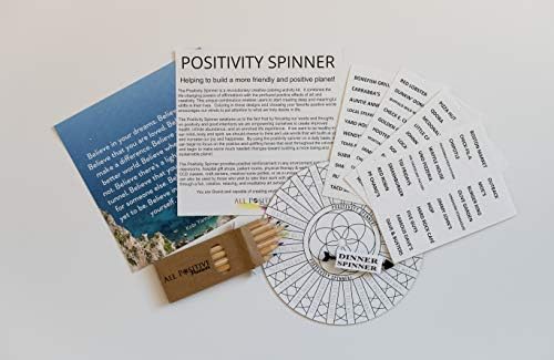 All Positive Product Dinner Spinner - colori -lo, adicione seus restaurantes favoritos e deixe o girador de jantar