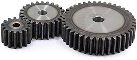 XMeifeits Industrial Gear Industrial 2pcs 2m 30teets engrenagem de esporão carbono 45 aço micro motor peças