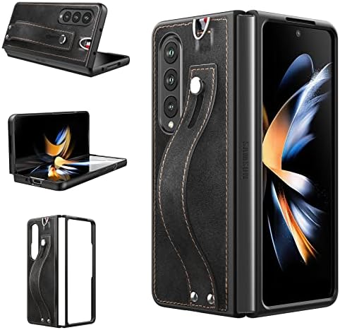 Foluu Galaxy Z Fold 4 5g Case, Galaxy Z Fold 4 Caixa de telefone 2022, [Slim & Lightweight] Pu