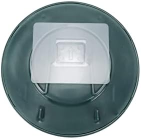 Montador de secador de cabelo Curqia Montador de parede sem perfuração para armazenamento de banheiro, verde