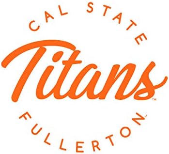Venley NCAA Cal State Fullerton Titans Men/namorado feminino Zip Hoodie Rylcsuf04