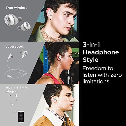 Motorola Tech 3-3-em 1 Smart True Wireless Headphones-fones de ouvido sem fio, fio esportivo, plug-in