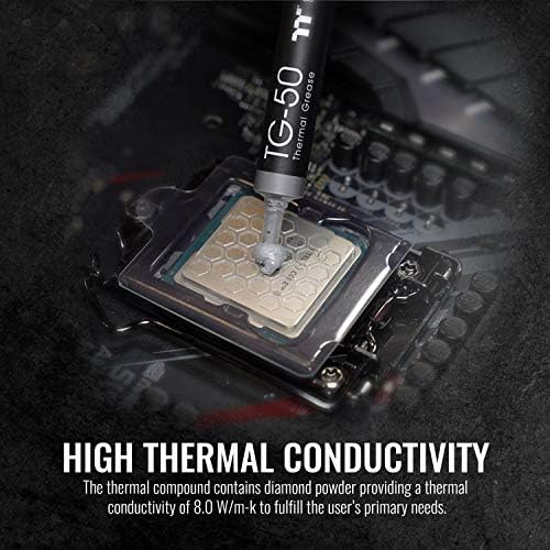 Thermaltake TG-50 de alto desempenho CPU/GPU Composto térmico do dissipador de calor | 4g | CL-O024-GROSGM-A