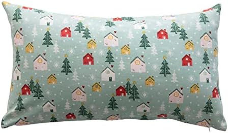 Creative Co-op 24x14 Holiday Cotton Lombar Pillow