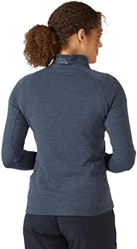 Rab Women's Nexus Pull-On Lightweight Fleece Jacket para caminhadas e escaladas