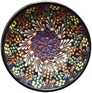 Tigela de cerâmica elipot 4 polegadas, tigela de cerâmica 4 , tigela de cerâmica turca, tigela cerâmica
