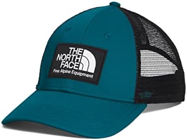O North Face Mudder Trucker Hat, coral azul, um tamanho