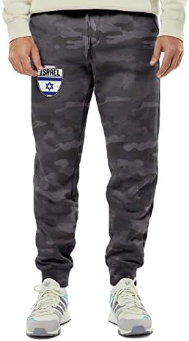 Israel Crest - Copa nacional de futebol israelense calça unissex e shorts de suor - suores de roupas ativas