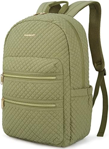 Backpack de laptop Bagsmart, mochila leve de viagem para mulheres, mochila de faculdade fofa de