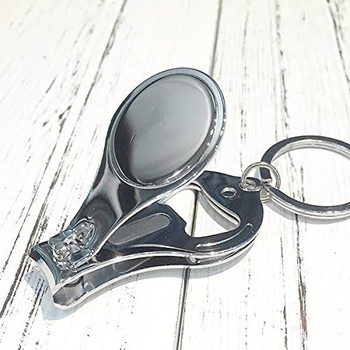Namíbia Flag National Africa Country Nipper Ring Ring Key Chain Bottle Operler Clipper